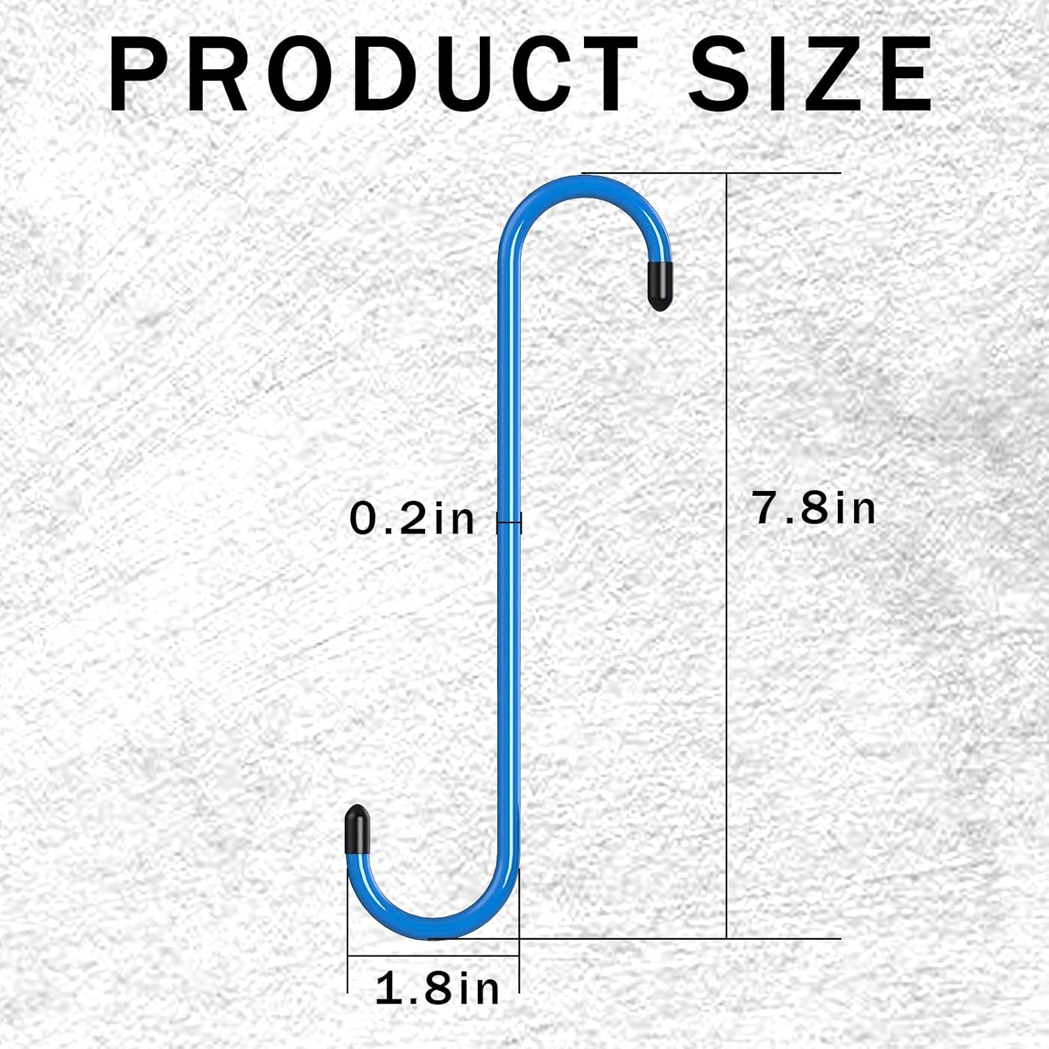 2PCS Brake Caliper Hanger Caliper Hangers Hooks with Rubber Tips, Durable Steel, Rust-Proof Automotive Tools for Braking, Axle, Suspension, Herramientas para Extensión de Frenos