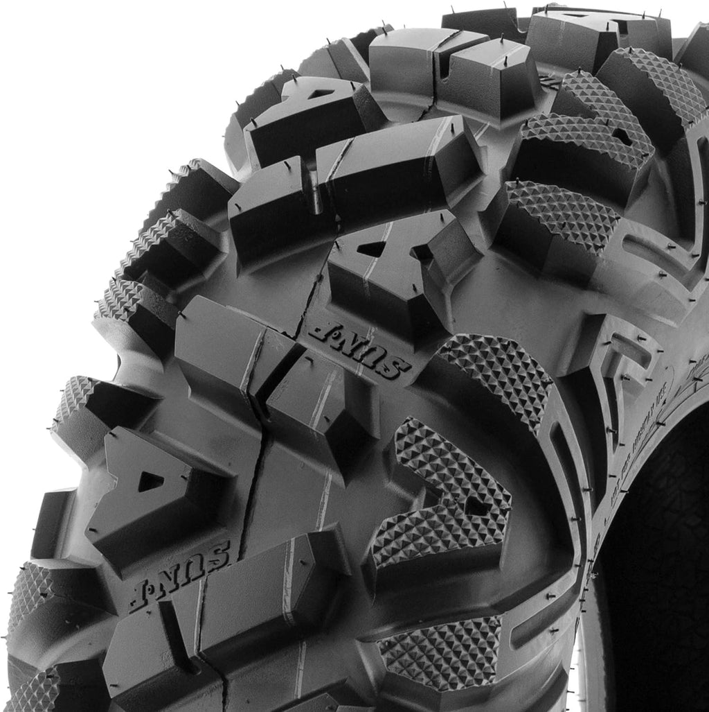 Set of 2 SunF A033 Power.I AT 27x9-12 ATV UTV Off-Road Tires All-Terrain, 6 Ply Tubeless