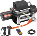VEVOR Electric Winch, 12000 lbs Load Capacity, 12V DC Truck Winch with Φ0.36 in x 80 ft Steel Rope, Wireless & Wired Remote Control, IP55 Waterproof for Towing SUV Jeep Trailer Boat Off-Road Vehicle