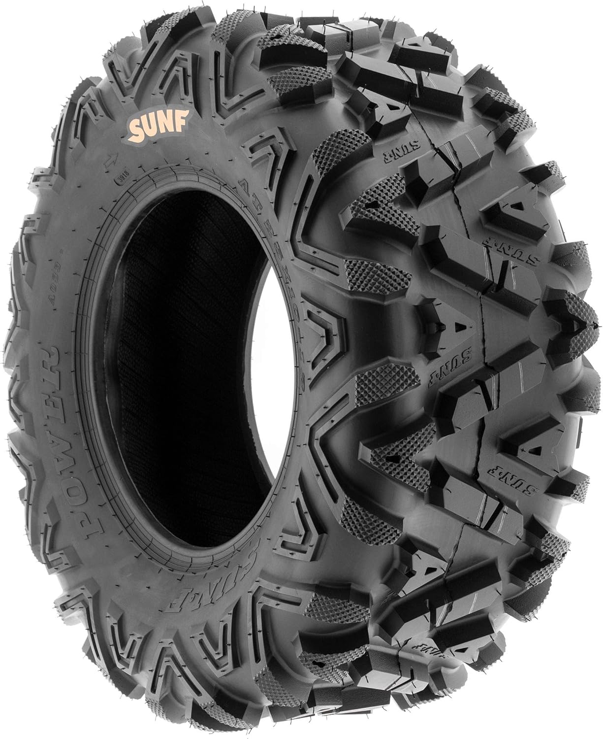 SunF ATV Tires 27x9-12 Front & 27x11-12 Rear UTV All Terrain Tires 6 Ply Tubeless A033, Set of 4