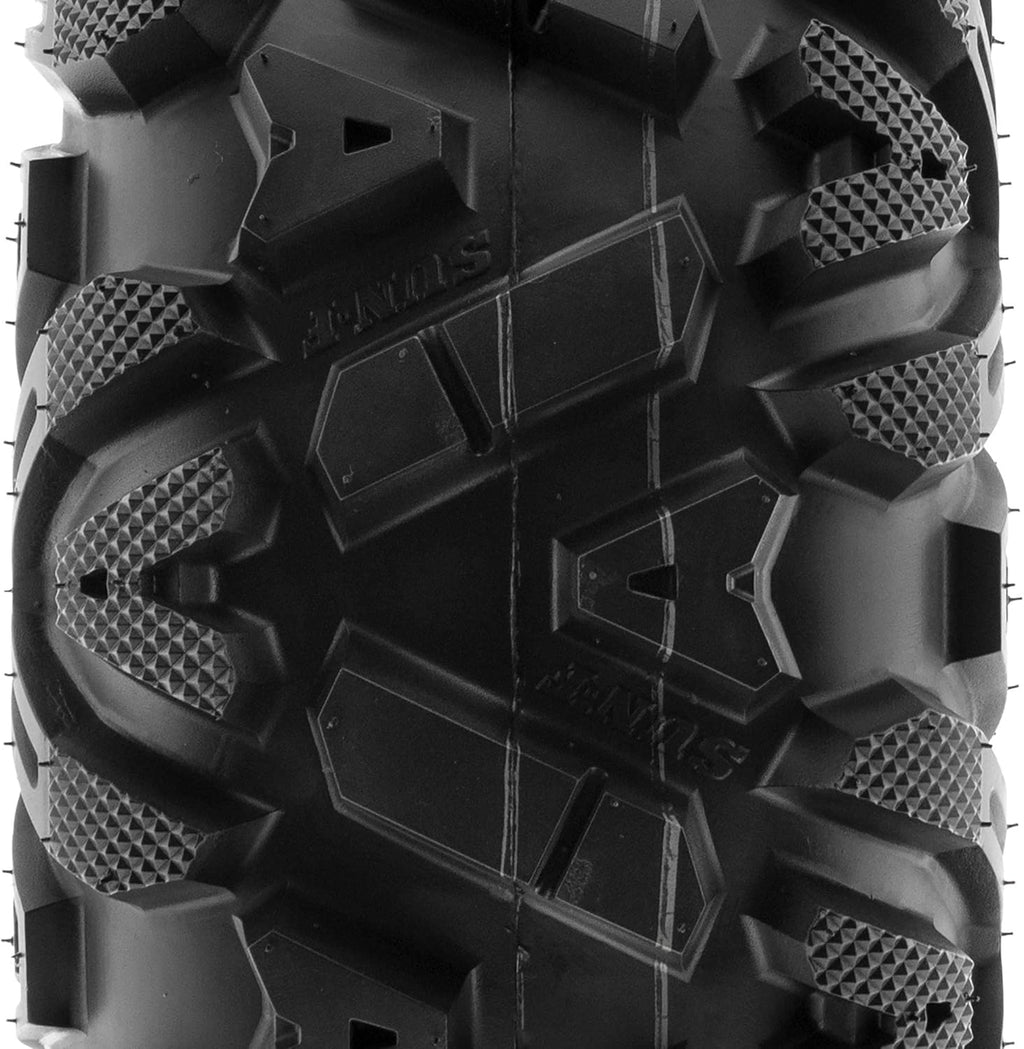 Set of 2 SunF A033 Power.I AT 27x9-12 ATV UTV Off-Road Tires All-Terrain, 6 Ply Tubeless